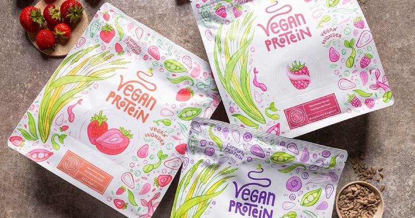 Ponudba veganskih proteinov - moč narave v vsakem požirku
